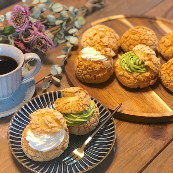 シュークリーム（クッキーシュー）を作りましょう