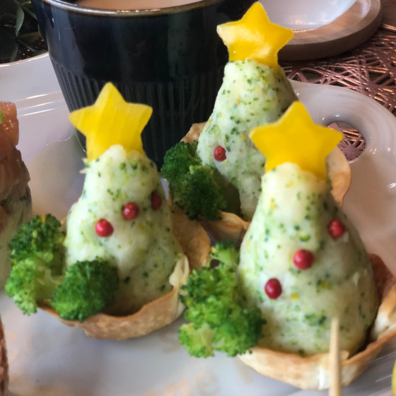 ポテトサラダツリー（土台も食べれます）