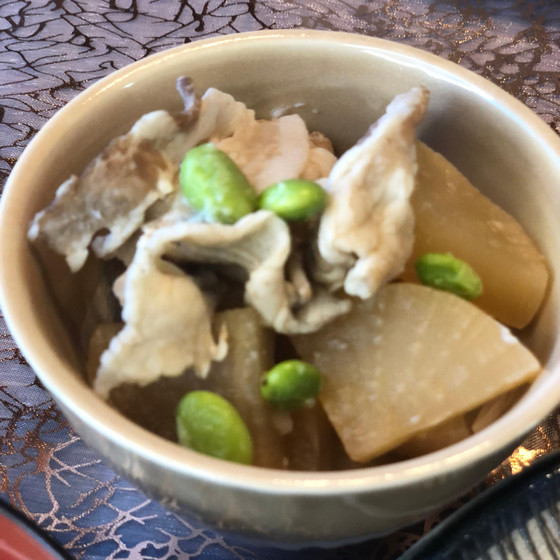 豚バラ大根ポン酢煮