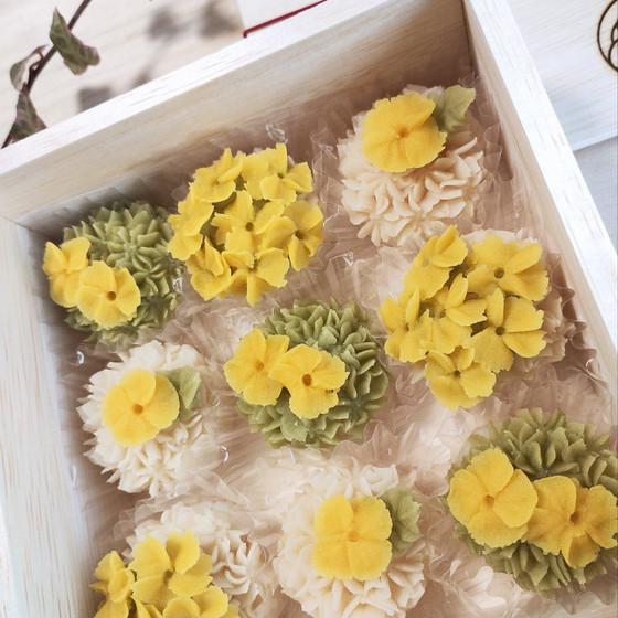 空花オリジナル　あんこのおはぎ（9個入り）・菜の花