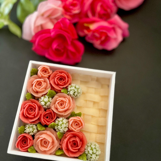あんこのお花　スペシャルフラワーケーキBOXレッスン