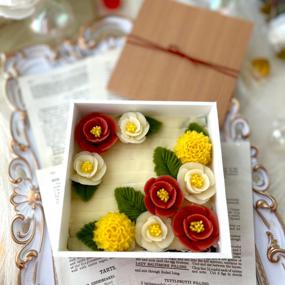 あんこのお花 新年フラワーケーキBOX