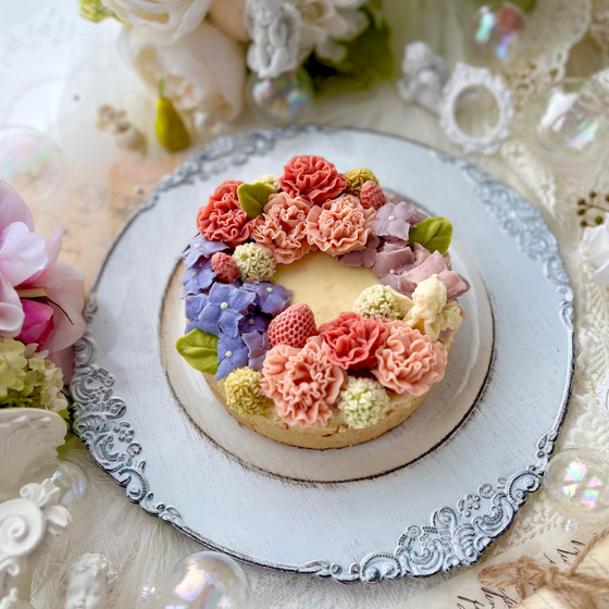 フラワーキッシュのレッスン　〜ポテトクリームで絞るお花〜(受講希望日リクエスト可)