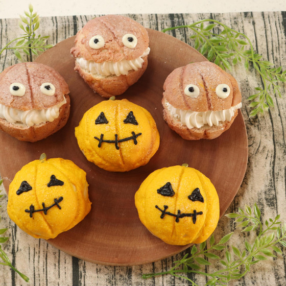 【親子パン教室】ハロウィンメロンパン