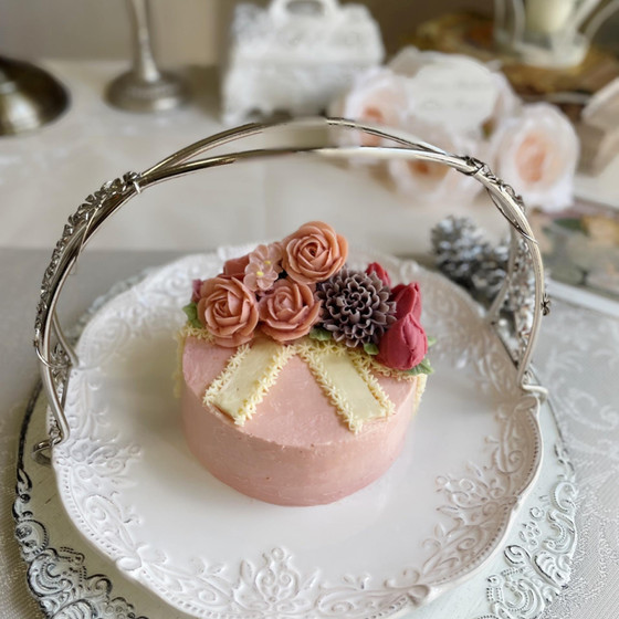 バタークリーム　フラワーケーキ1dayレッスン