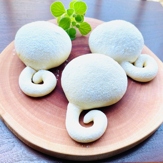 おひるねねこ　豆乳しっぽパン