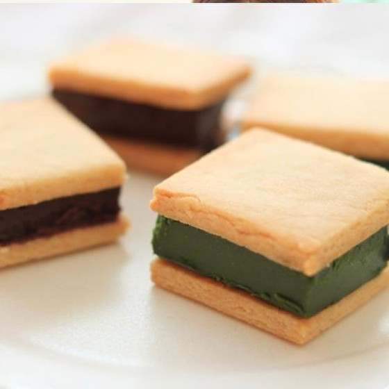 甘酒の生チョコサンド
