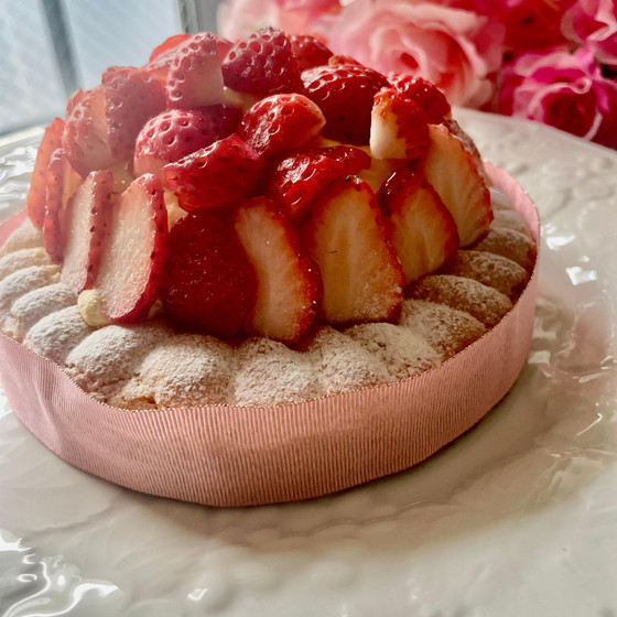 いちご🍓のダックワーズケーキ