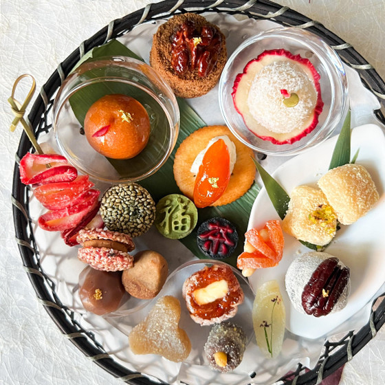韓国伝統菓子を楽しむ秋のお茶会（チュアク作り体験）90分制 