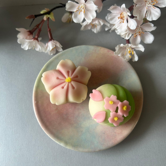 春の桜練り切りレッスン