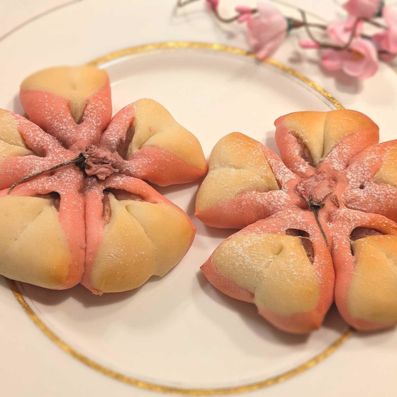 花咲く桜あんぱん
