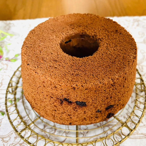 まるでおうちカフェ！　チョコレートシフォンケーキ（体験レッスン）