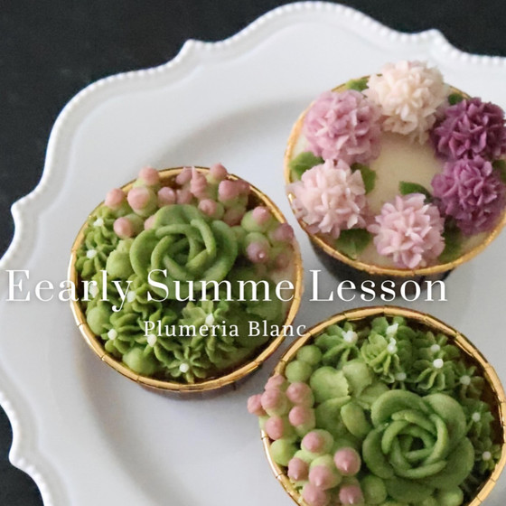 あんの花絞り 【紫陽花と多肉植物レッスン】
