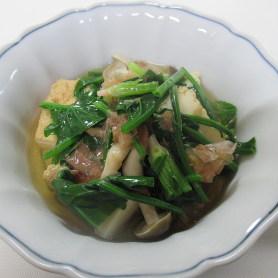ほうれん草の煮びたし