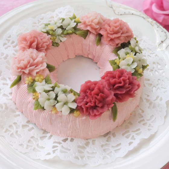 カーネーション リングケーキ