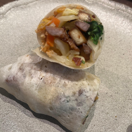 リピート開催！  潤餅2種類 / 季節のスープ（アサリと大根と鶏肉）