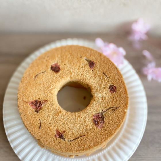 米粉桜シフォン