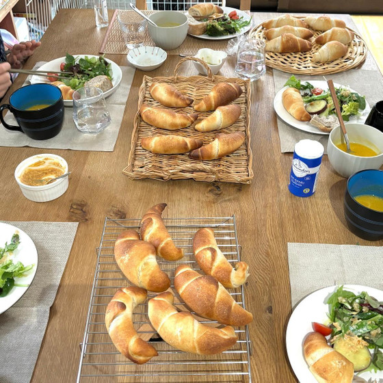ご飯と麹の酵母で作る塩パンLesson