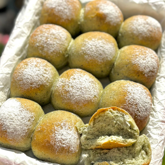 【初めましての方限定】よもぎちぎりパン💚