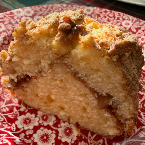 サワークリームを使ったアメリカではとても有名なケーキ