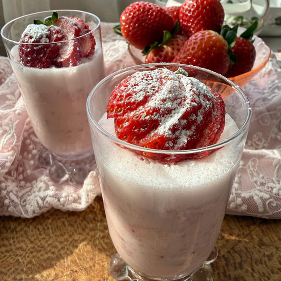 いちごの季節🍓本当に美味しいフワフワストロベリーババロア🍓