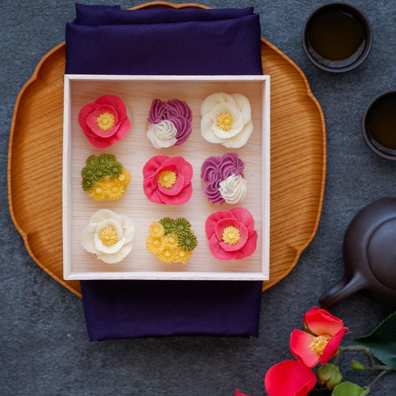 白餡で絞る冬のおはぎBOX 