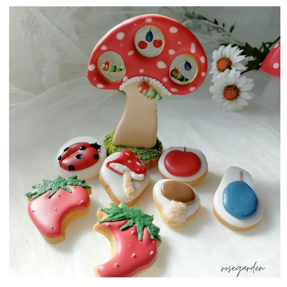アイシングクッキー・フラワーケーキrosegarden