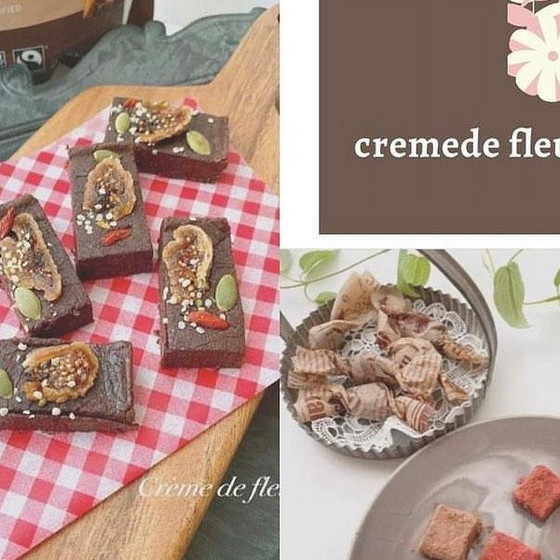 ロースイーツと米粉パン教室　cremedefleur