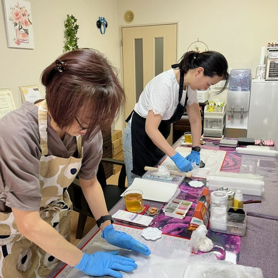 韓国伝統菓子と日本和菓子の教室　Bora Table　