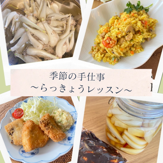 らっきょうのお教室