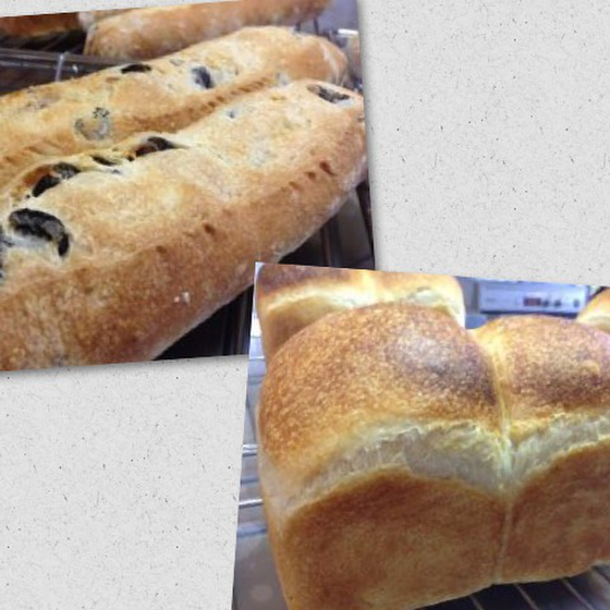 アンチョビオリーブ・食パン