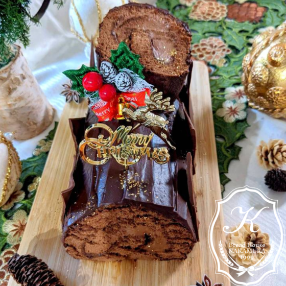 【クリスマスケーキレッスン🎄】ブッシュドノエル・ノワール