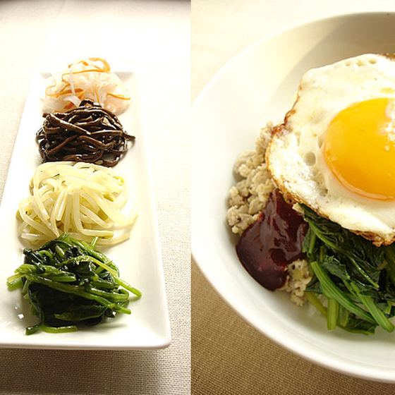 由季家☆韓国料理教室【基本のナムルで作るピビンパ】