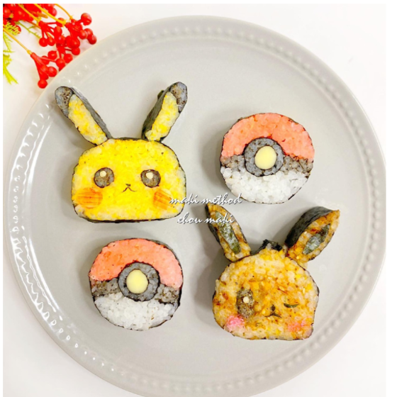 【対面レッスン】簡単・手軽に作れる！ポケモン巻き寿司