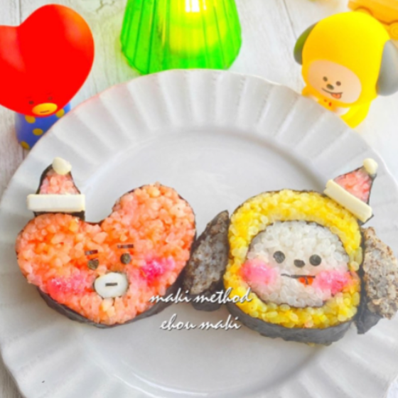 セインイルのお祝いに！ＢＴ２１　チミーの巻き寿司で誕生日をお祝いしませんか