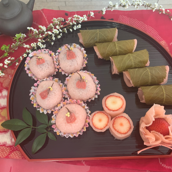 桜餅レッスン