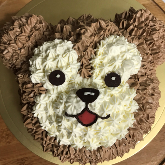 くまちゃん苺のショートケーキ