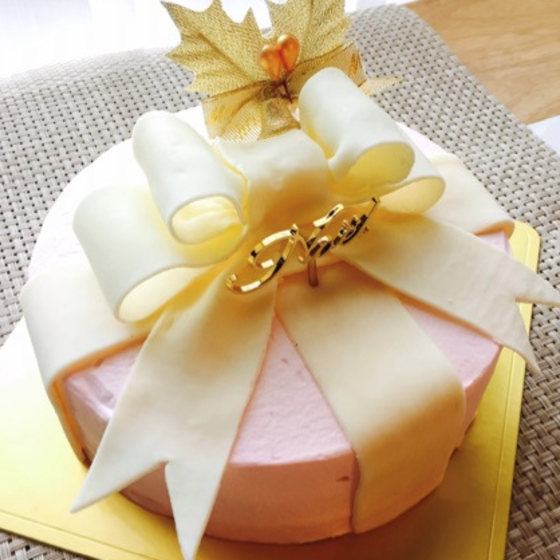 リボンケーキ