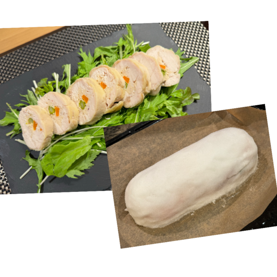 【対面通常レッスン】塩釜焼き（鶏肉）他 ②～きのこご飯、炒めなます～