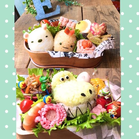 愛されキャラ弁講座夏休みスペシャル！二個のキャラから選べる