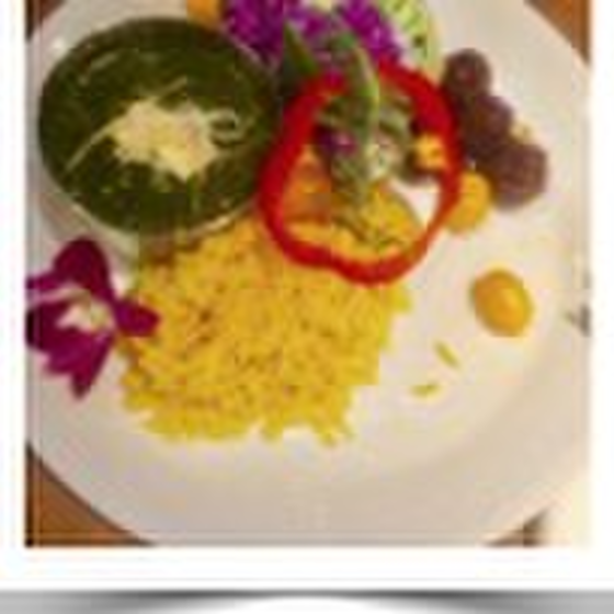 Neoベジタリアン料理　インド料理『ほうれん草カレー』