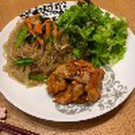 手作りコチュジャン＆ヤンニョムチキン＆チャプチェ