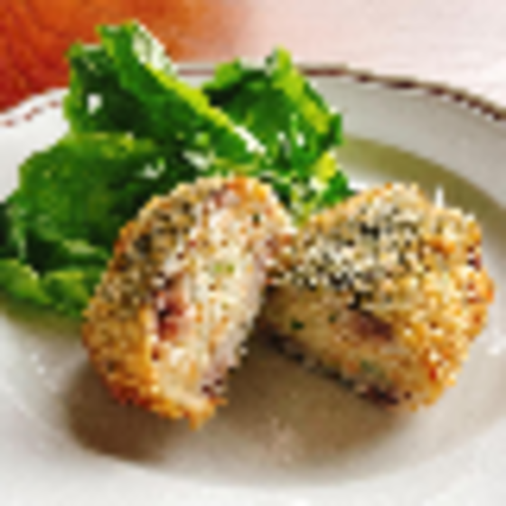 イワシの詰め物はさみ揚げ