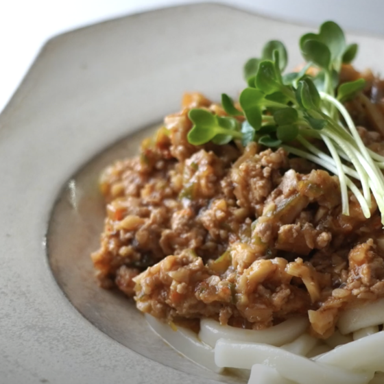 【7月】ひろこぱんと『肉味噌ジャージャーうどん』を作っておしゃべり会しましょう♪