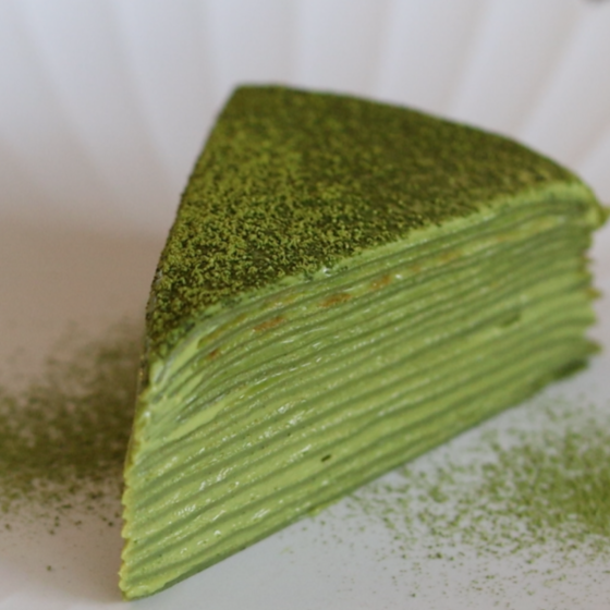 まるで飲み物！「抹茶のミルクレープ」の作り方