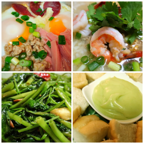 タイ定番の朝ごはん