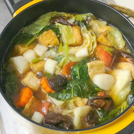 野菜たっぷり煮込み料理