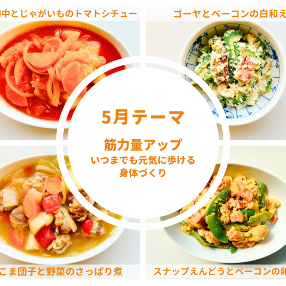 【オンライン教室体験】筋力量アップ ～いつまでも元気に歩ける身体づくり～②