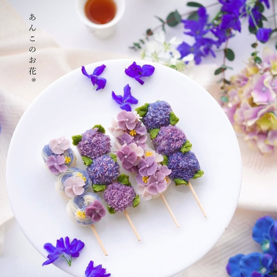 あんこのお花  SakuWa 律花