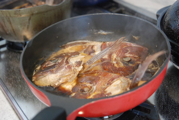 お料理クラス。鯛づくしの一部です。